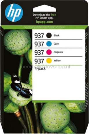 HP 937 Multipack zwart en kleur