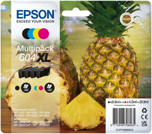 Epson 604XL Multipack zwart en kleur