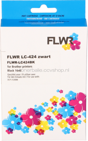 FLWR Brother LC-424 zwart