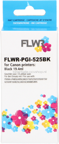FLWR Canon PGI-525BK zwart