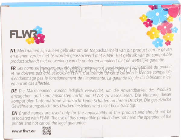 FLWR Canon CLI-521 Multipack zwart en kleur