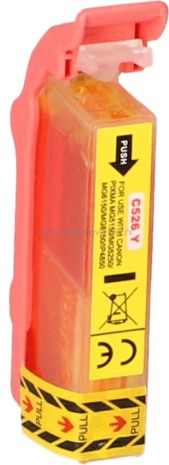 FLWR Canon CLI-526Y geel