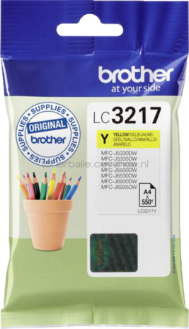 Brother LC-3217Y geel