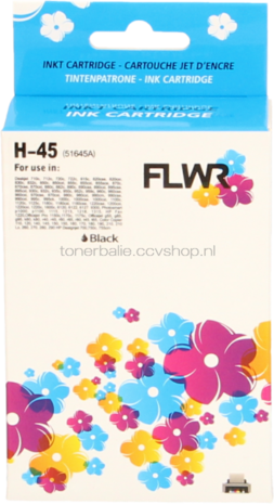 FLWR HP 45 zwart