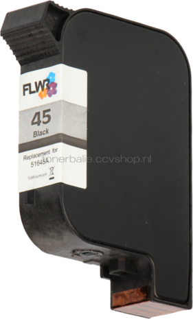 FLWR HP 45 zwart