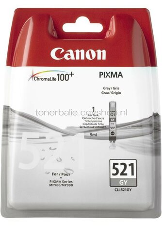 Canon CLI-521GY grijs