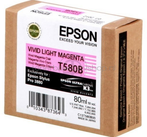 Epson T580B00 licht magenta