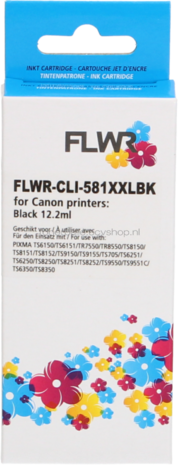 FLWR Canon CLI-581XXL zwart