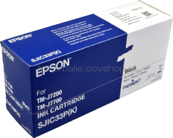 Epson SJIC33P(K) zwart
