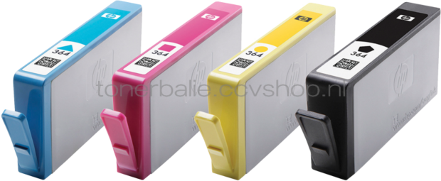 HP 364 Multipack zwart en kleur