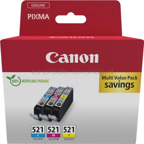 Canon CLI-521 Multipack kleur