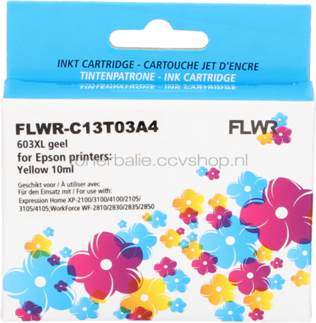 FLWR Epson 603XL geel