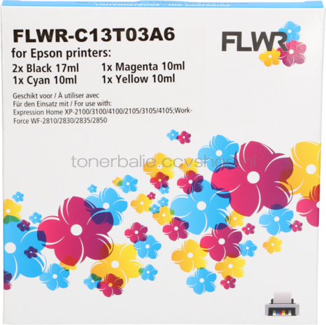 FLWR Epson 603XL Multipack zwart en kleur