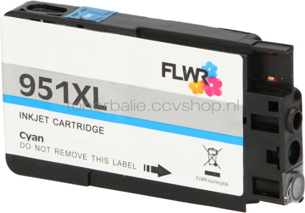 FLWR HP 950XL / 951XL 4-pack zwart en kleur
