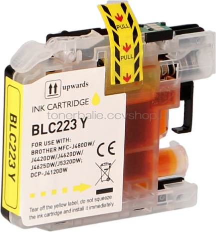 FLWR Brother LC-223Y geel