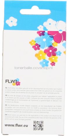 FLWR Epson 33XL (T3351) zwart