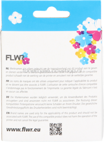 FLWR Brother LC-123 zwart