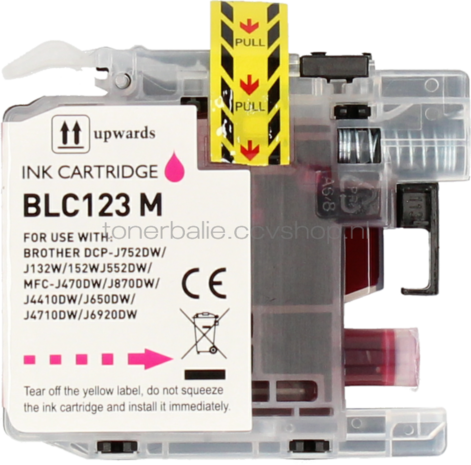 FLWR Brother LC-123 magenta