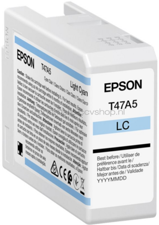 Epson T47A5 UltraChrome Pro 10 licht cyaan