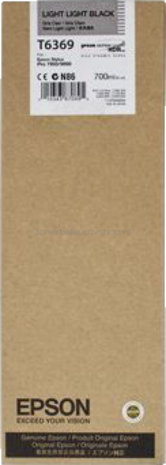 Epson T6369 licht licht zwart