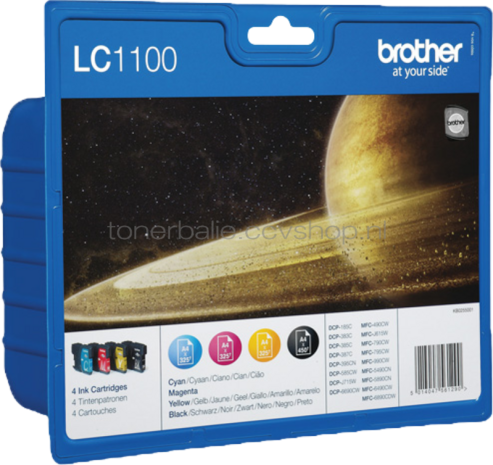 Brother LC-1100 Multipack zwart en kleur