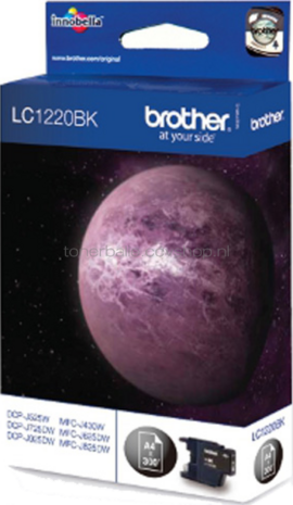 Brother LC-1220BK zwart