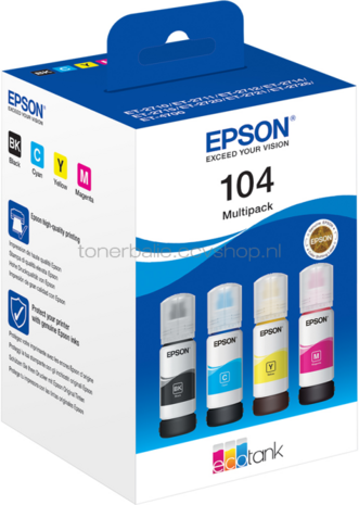 Epson 104 Multipack zwart en kleur