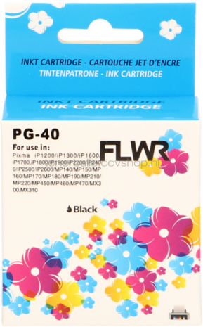 FLWR Canon PG-40 zwart