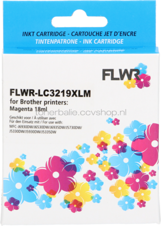 FLWR Brother LC-3219XLM magenta