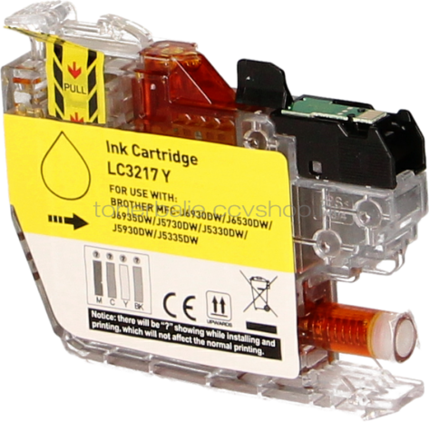 FLWR Brother LC-3217Y geel