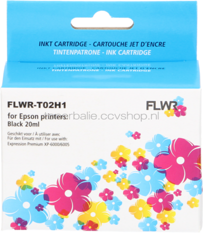 FLWR Epson 202XL zwart