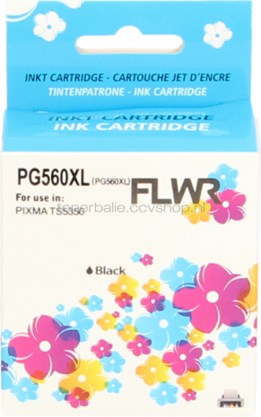 FLWR Canon PG-560XL zwart
