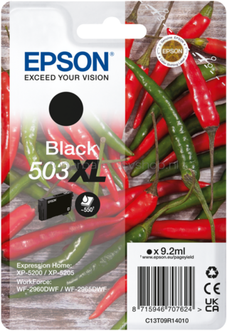 Epson 503XL zwart