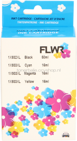 FLWR HP 932XL/933XL Multipack zwart en kleur