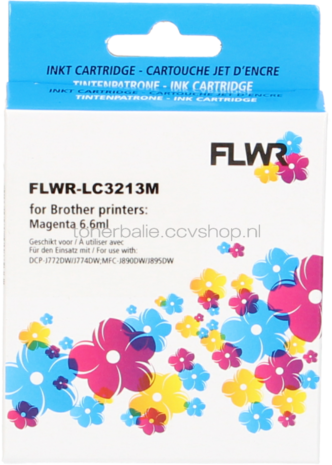 FLWR Brother LC-3213 magenta
