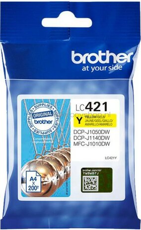 Brother LC-421Y geel