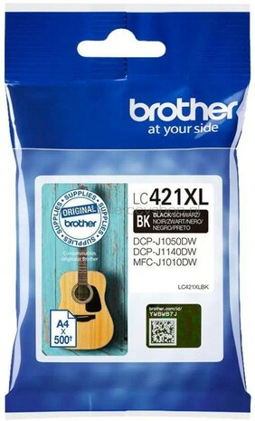 Brother LC-421XLBK zwart