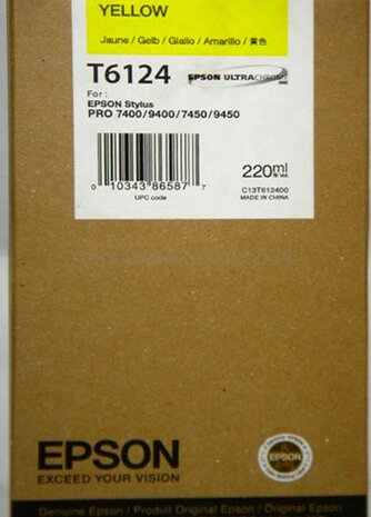 Epson T6124 geel