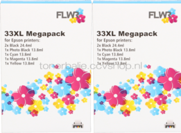 FLWR Epson T3351/3361/2/3/4 12-pack - Optie 64
