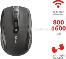 Trust Siano muis bluetooth zwart