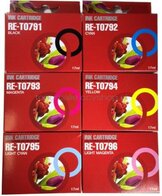 Huismerk Epson T0791/2/3/4/5/6 zwart en kleur
