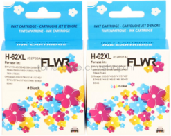 FLWR HP 62XL 2 pack - Optie 90