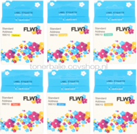 FLWR Dymo 99010 89 mm x 28 mm  kleur