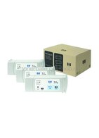 HP 83 3-pack licht cyaan