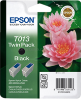 Epson T013 Double Pack zwart