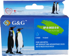 Huismerk HP 655 cyaan