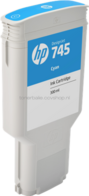 HP 745 cyaan