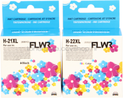 FLWR HP 21XL en 22XL Multipack zwart en kleur