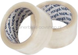 ROYAL TACK PP verpakkingsplakband 48mm x 66m 6-pack transparant