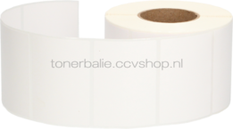 Huismerk Zebra thermische etiketten 10-Pack 70 mm x 50 mm  wit